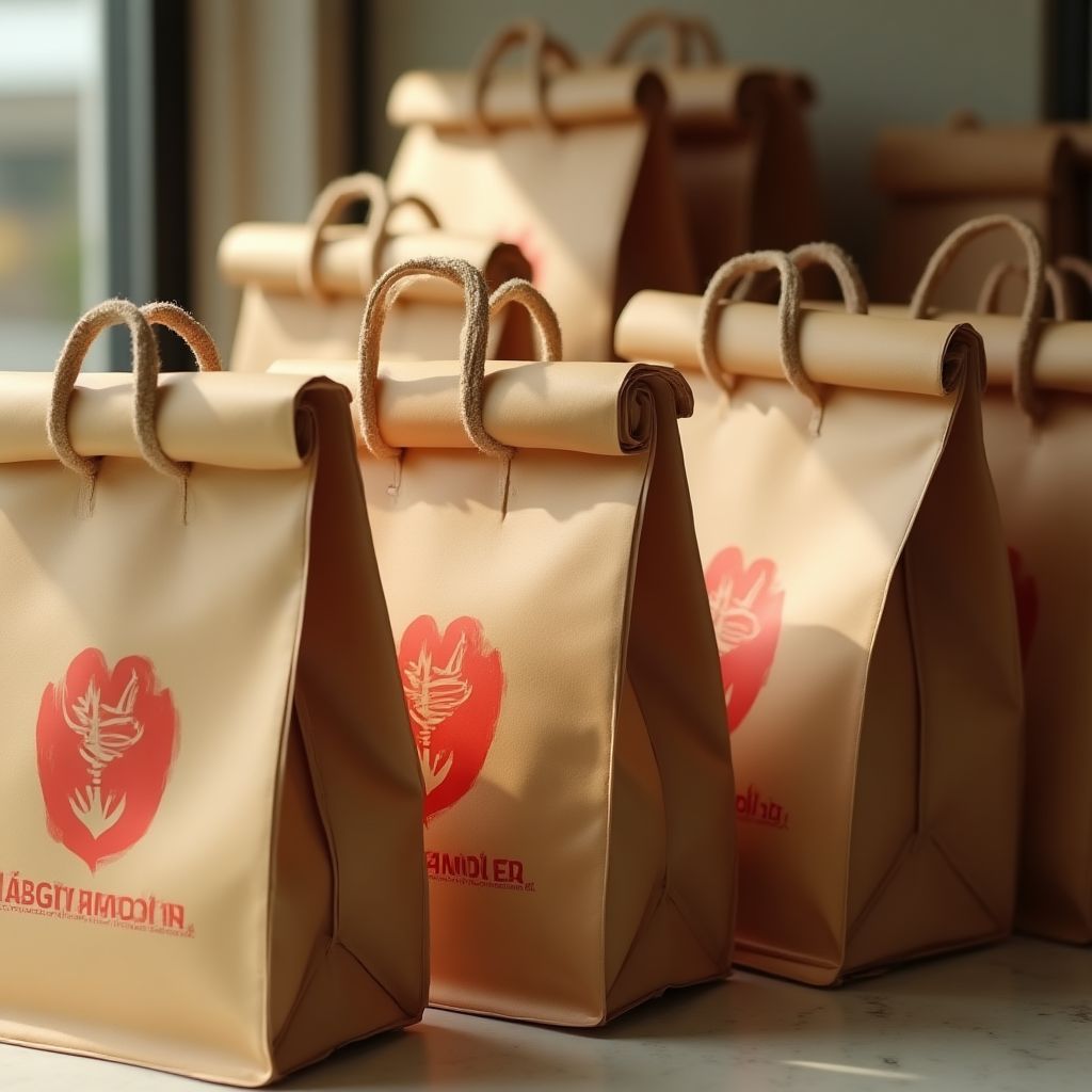 Teslimat için hazırlanan paketler